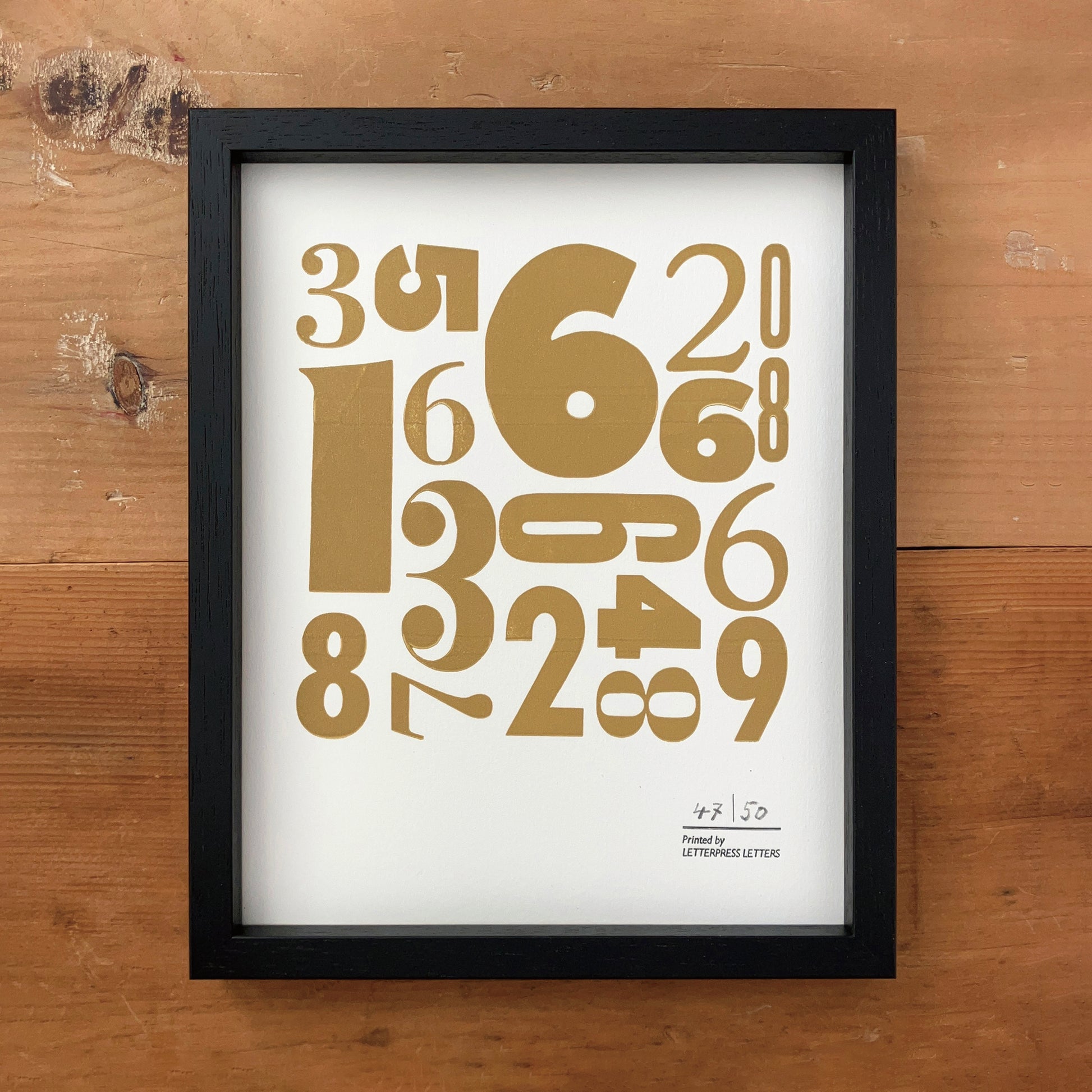 NUMBER Poster