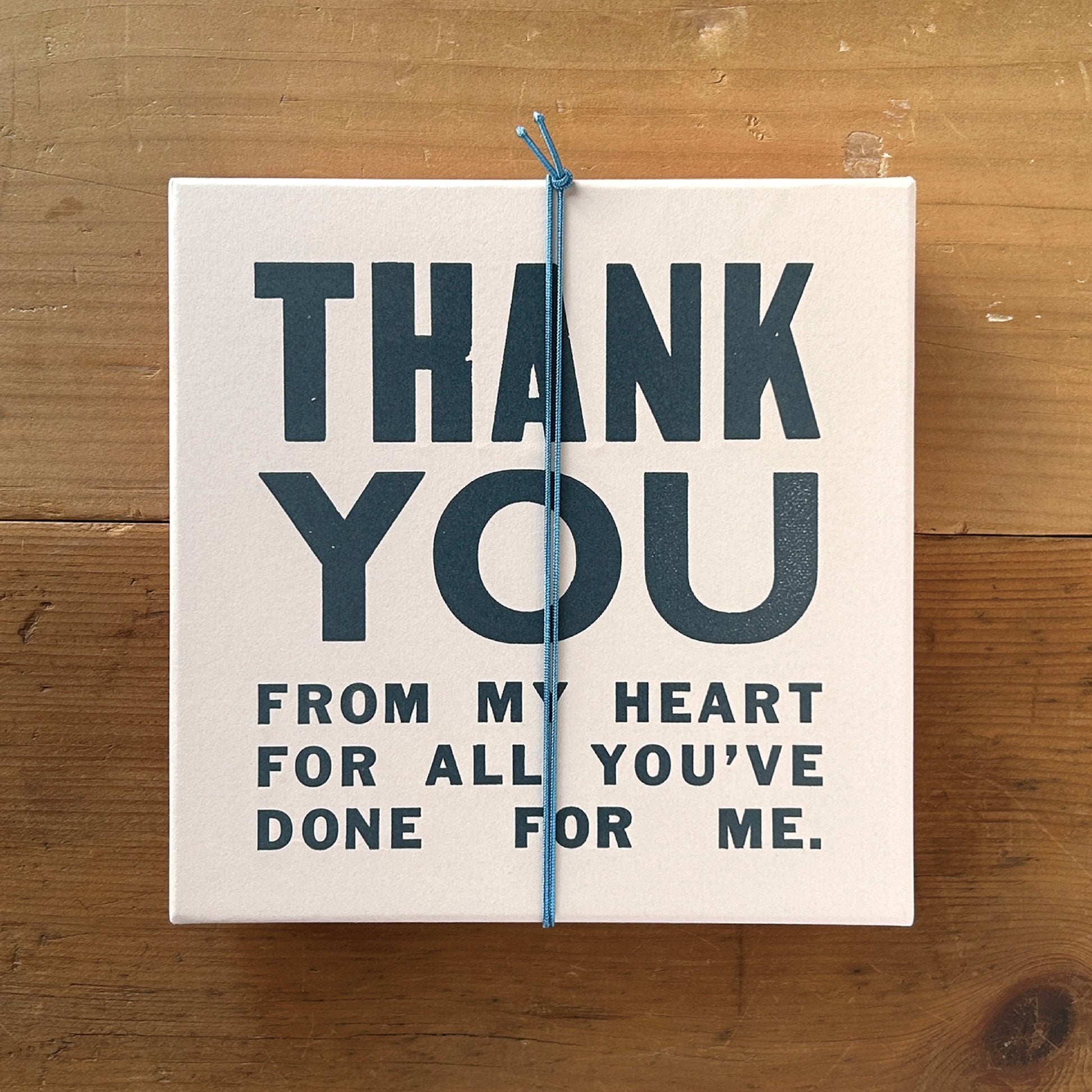 Thank you box