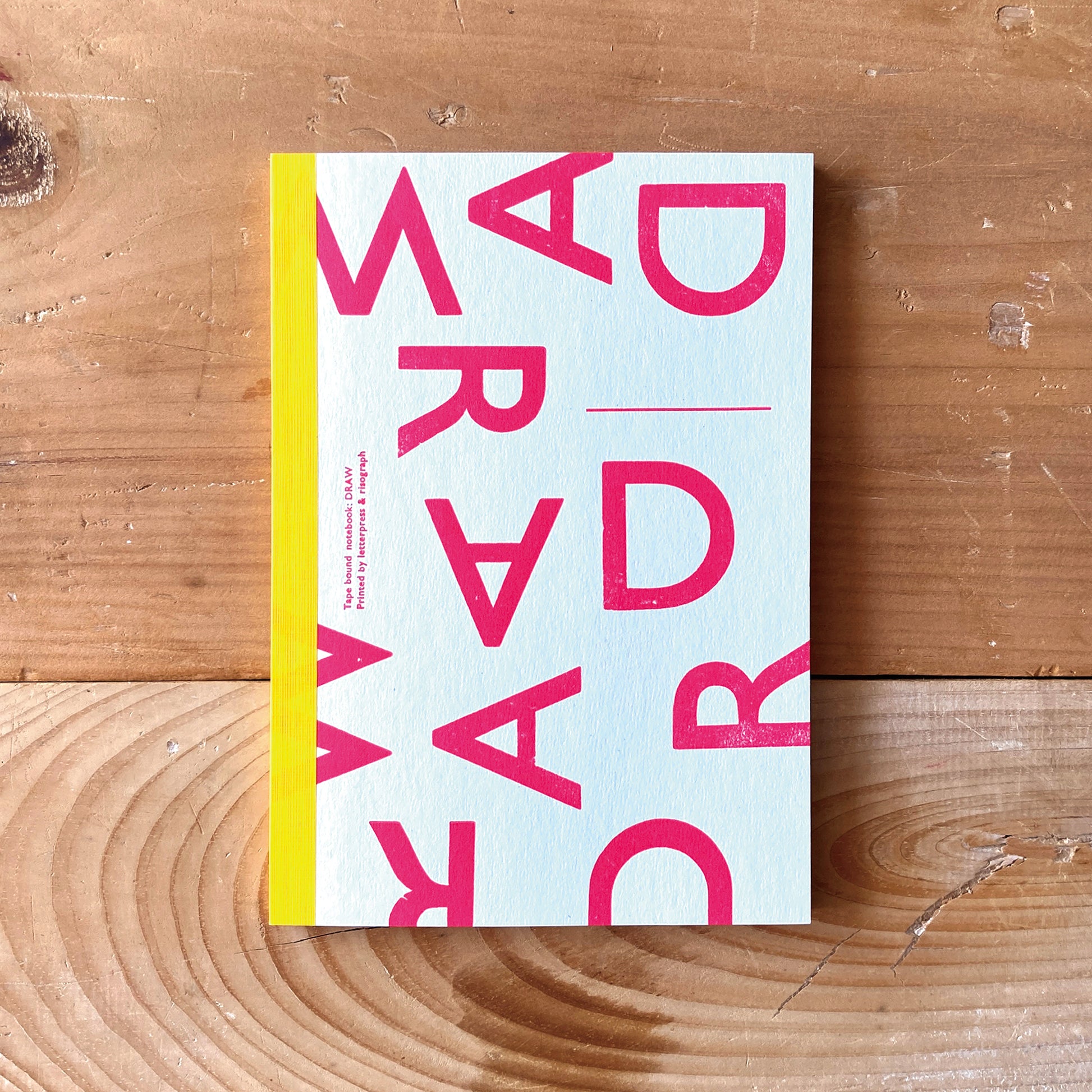 Back-wrapped notebook / DRAW