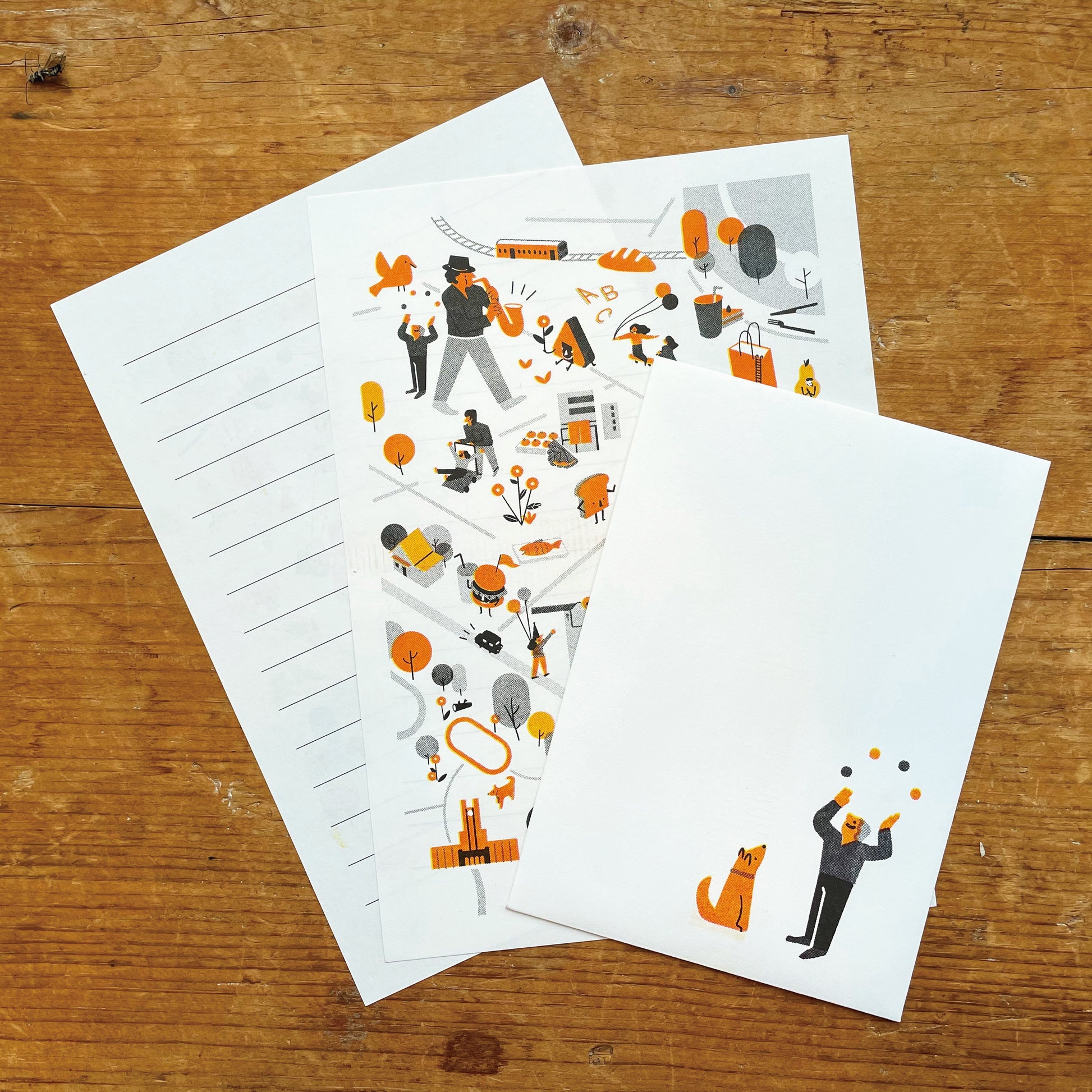 Letter set (illustration: YO.)