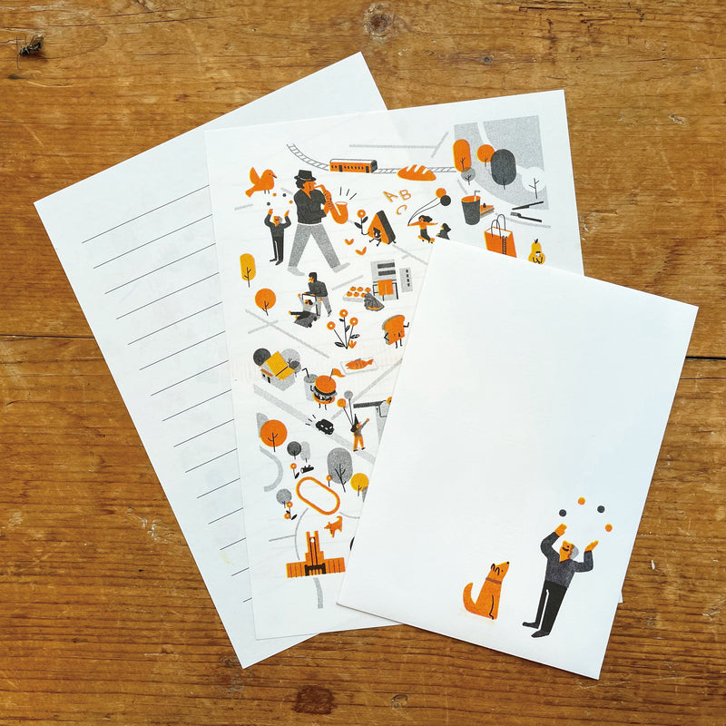 Letter set (illustration: YO.)