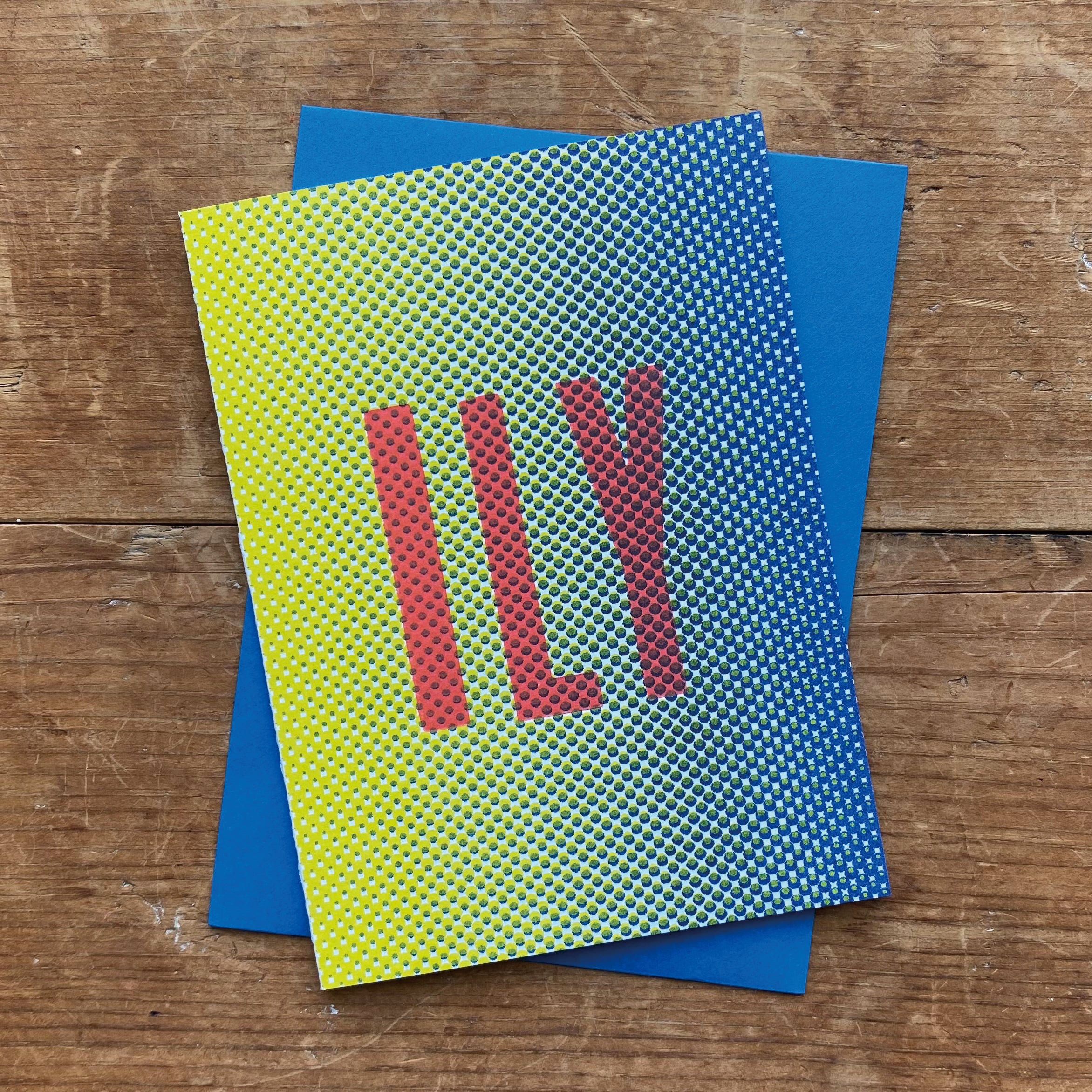 ILY (アイラブユー) カード – 富ヶ谷レタープレス