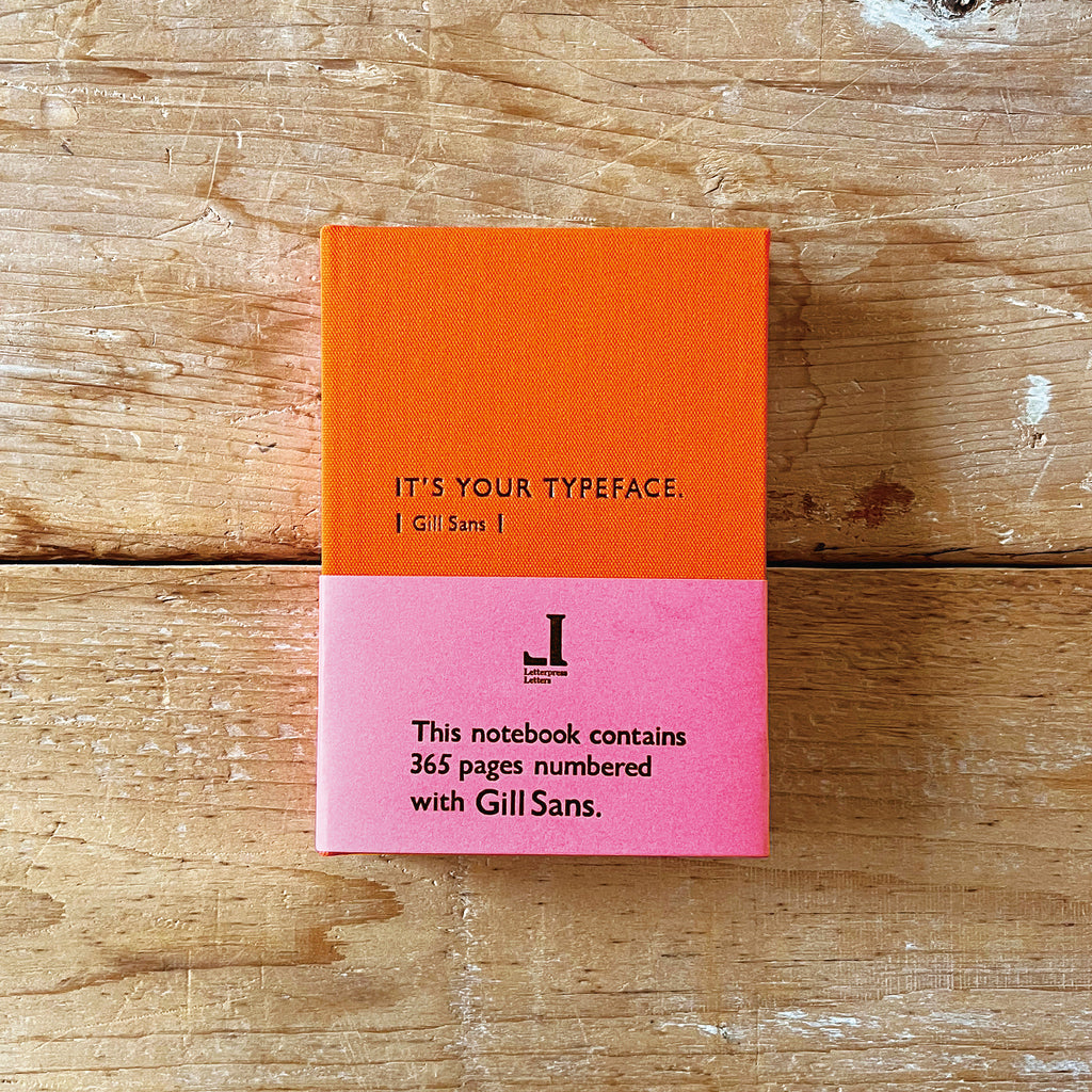 Typeface Note / Gilsans