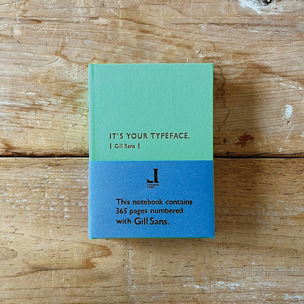 Typeface Note / Gilsans