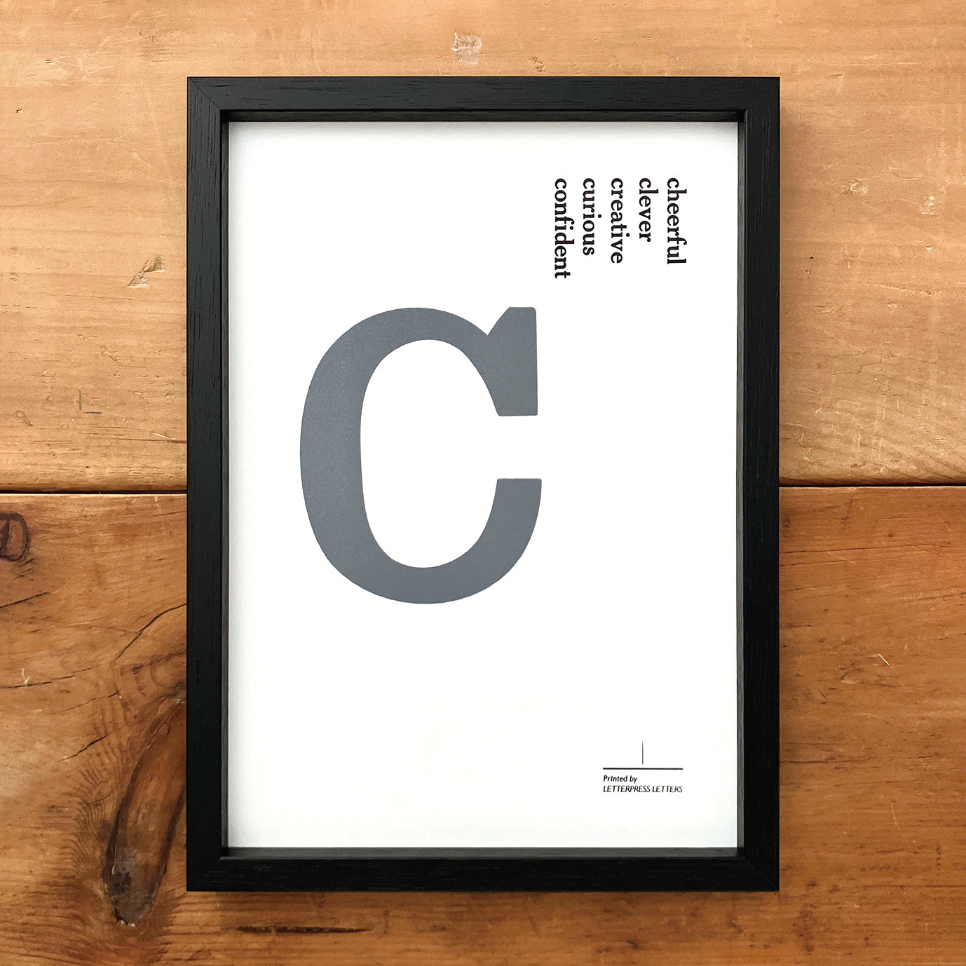 Alphabet Poster