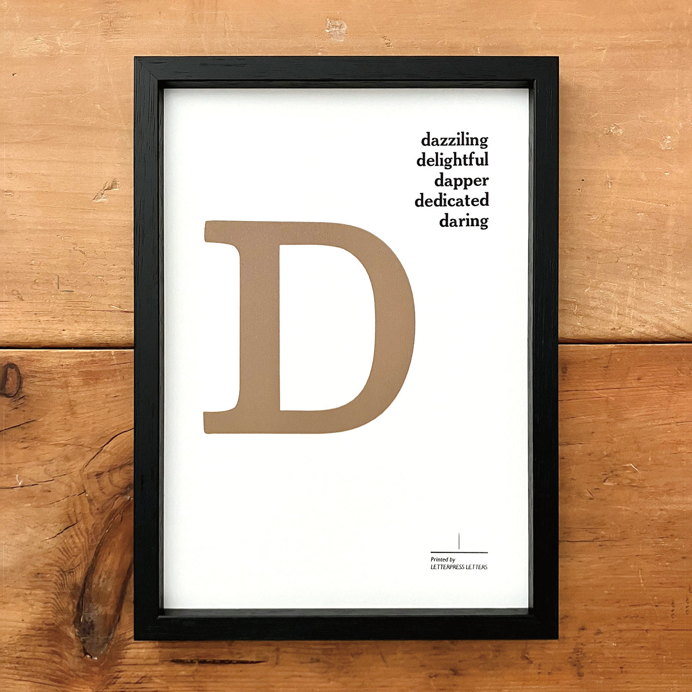 Alphabet Poster