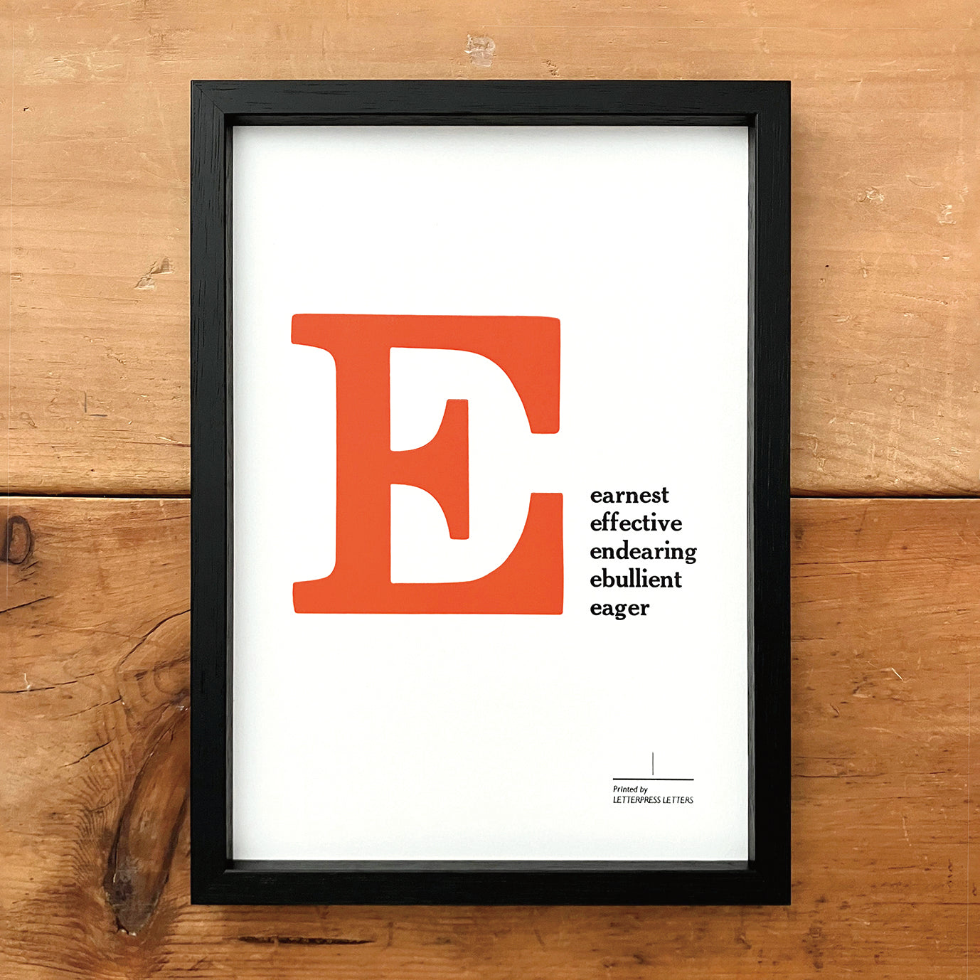 Alphabet Poster