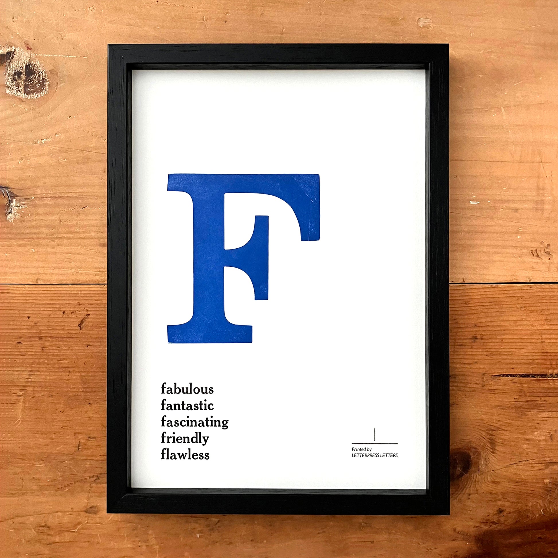 Alphabet Poster