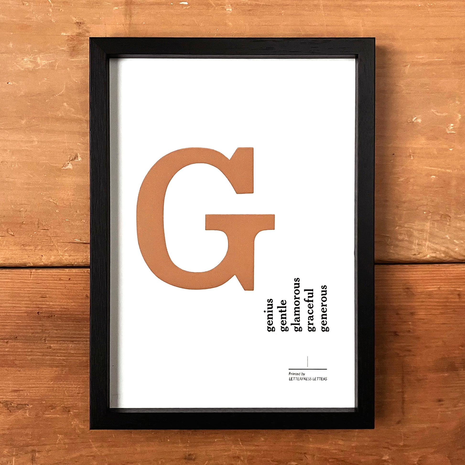 Alphabet Poster