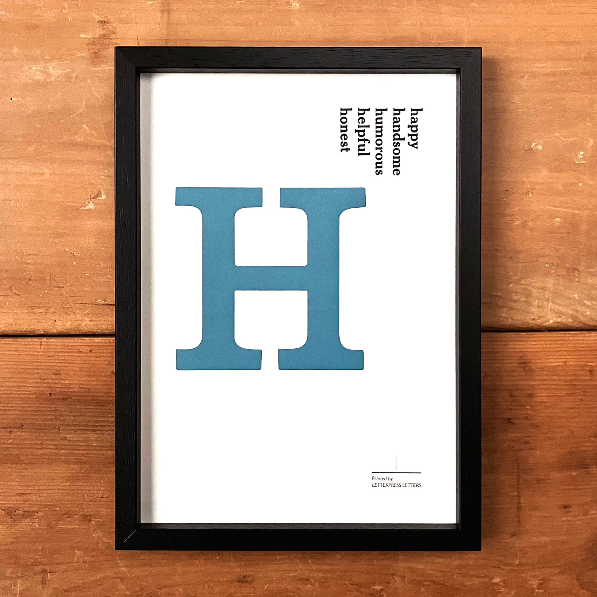 Alphabet Poster