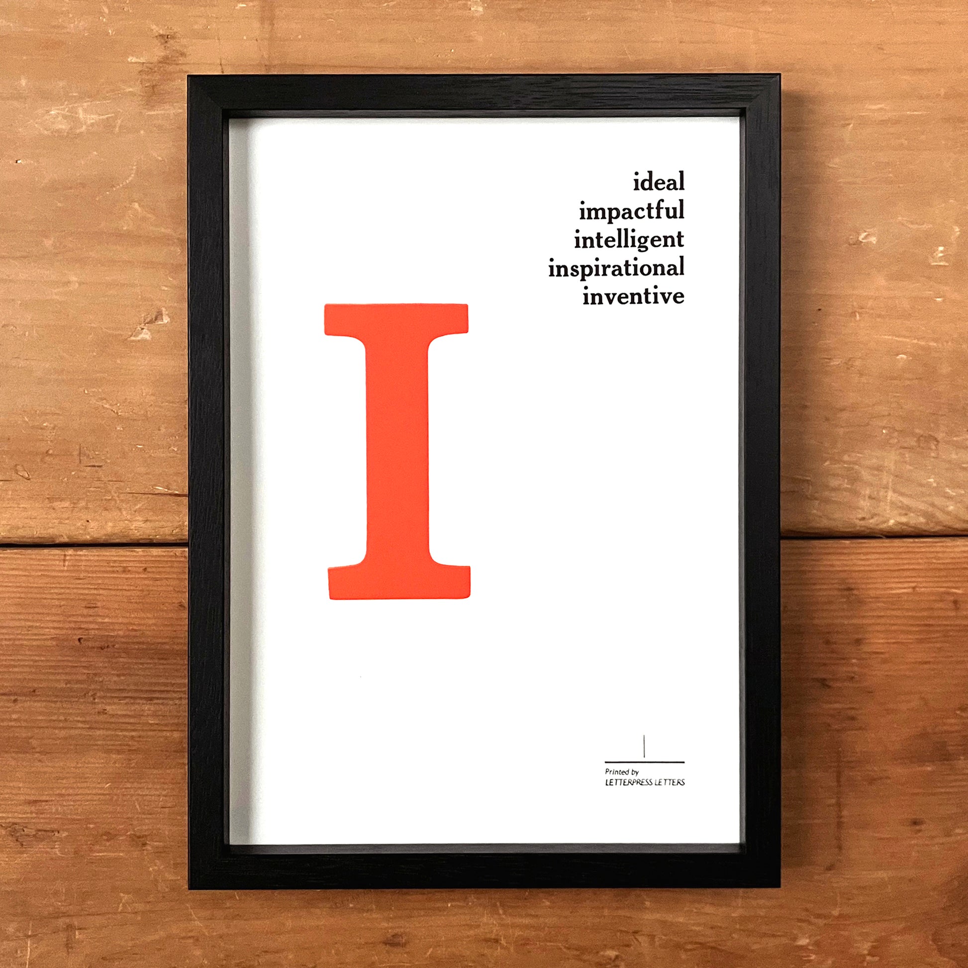 Alphabet Poster