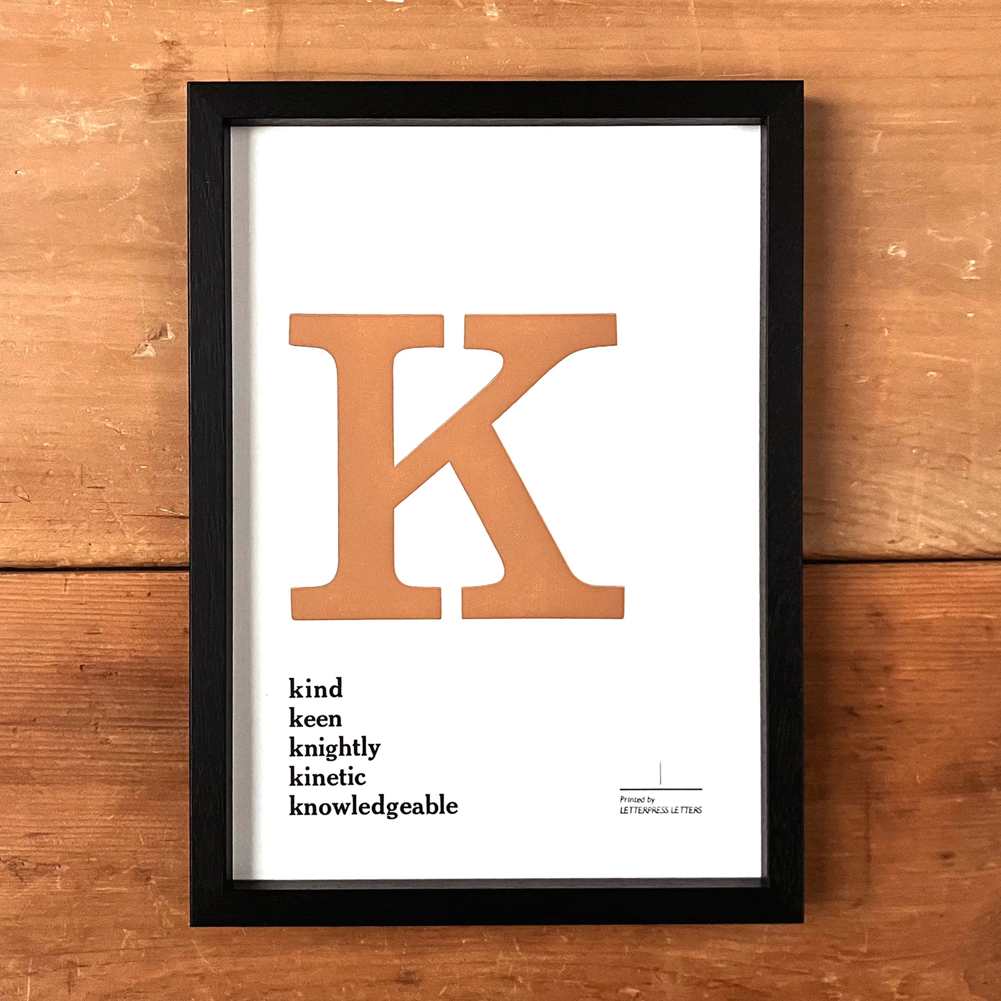 Alphabet Poster