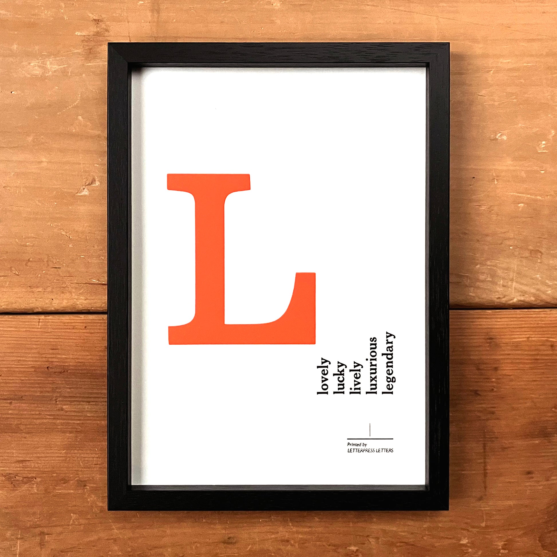 Alphabet Poster