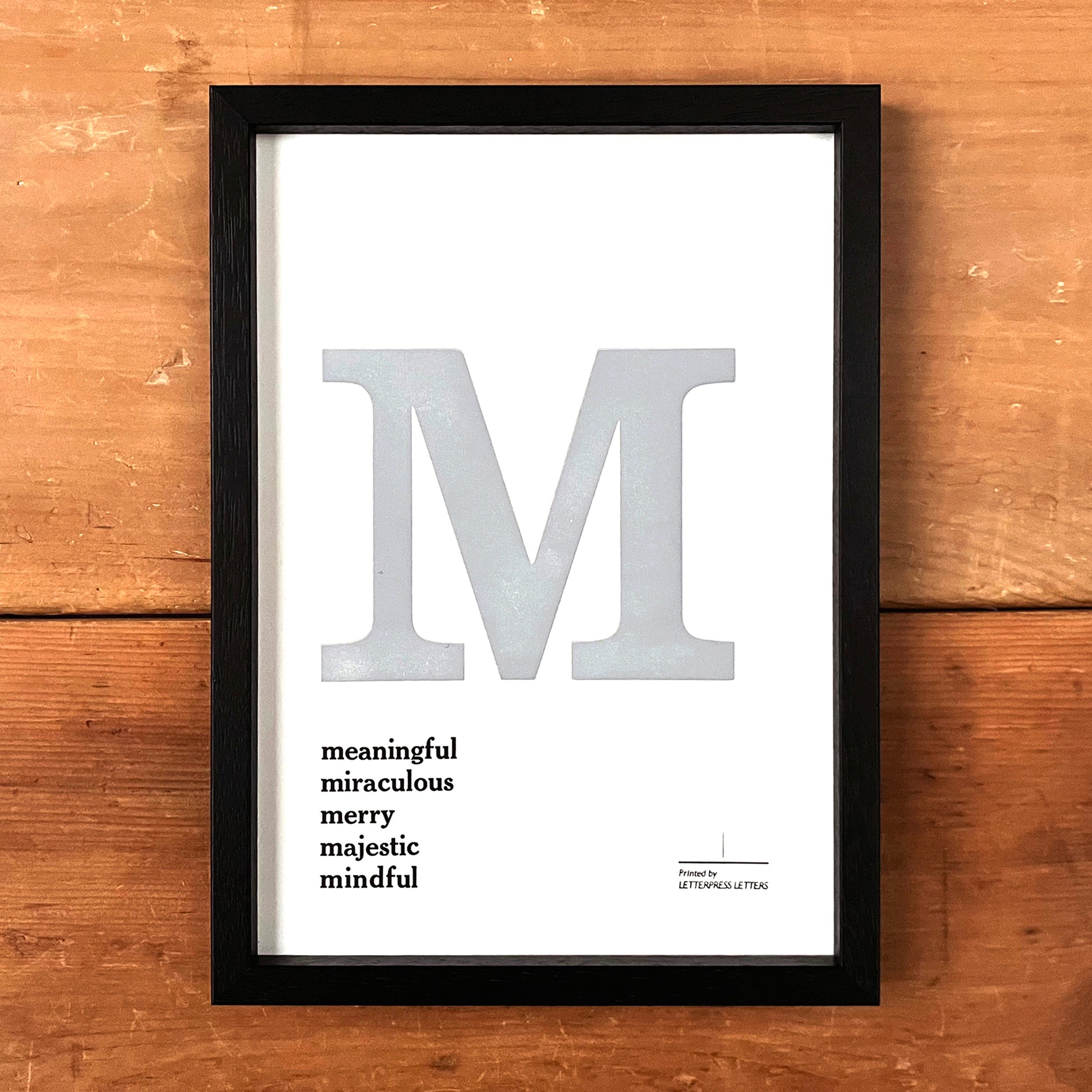 Alphabet Poster