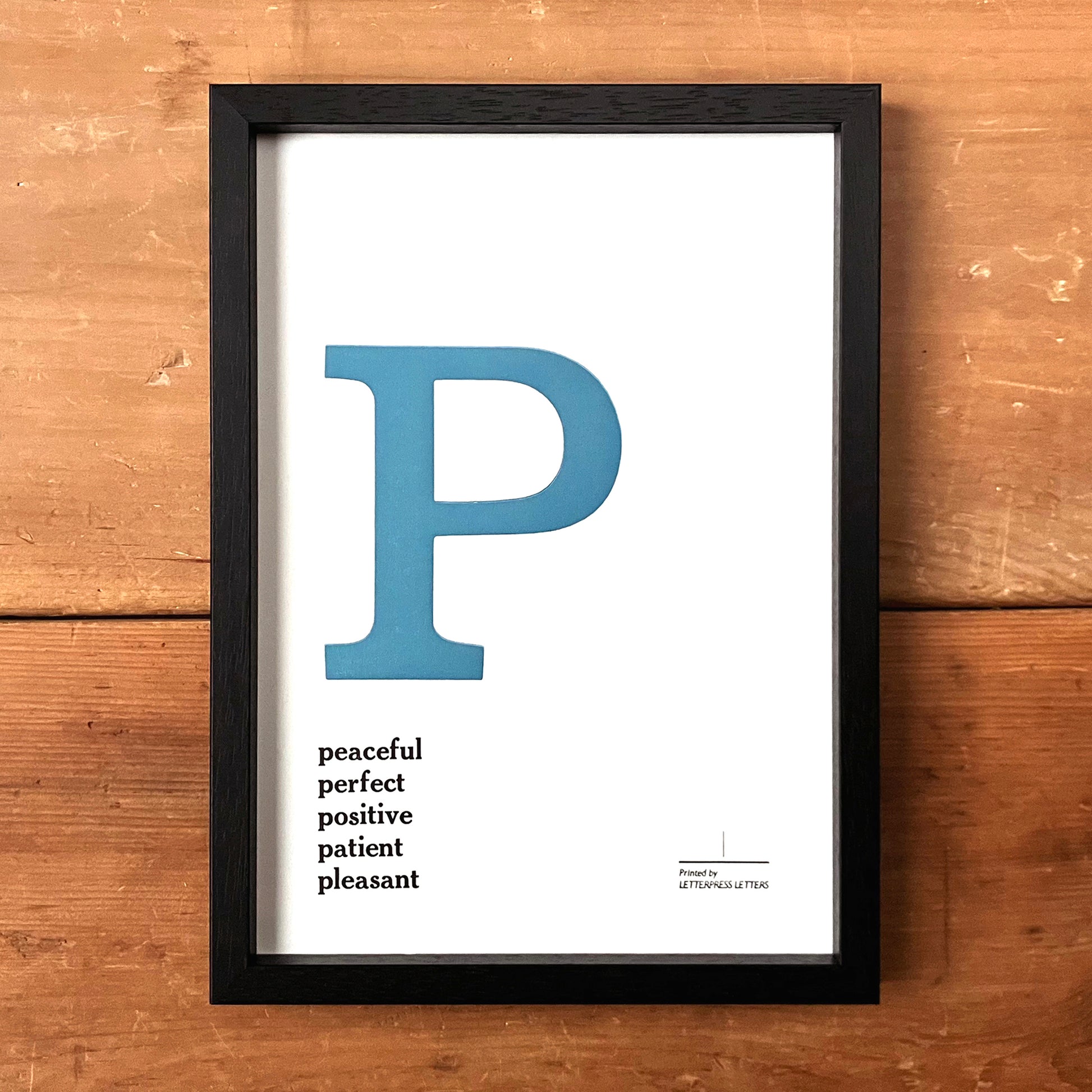 Alphabet Poster
