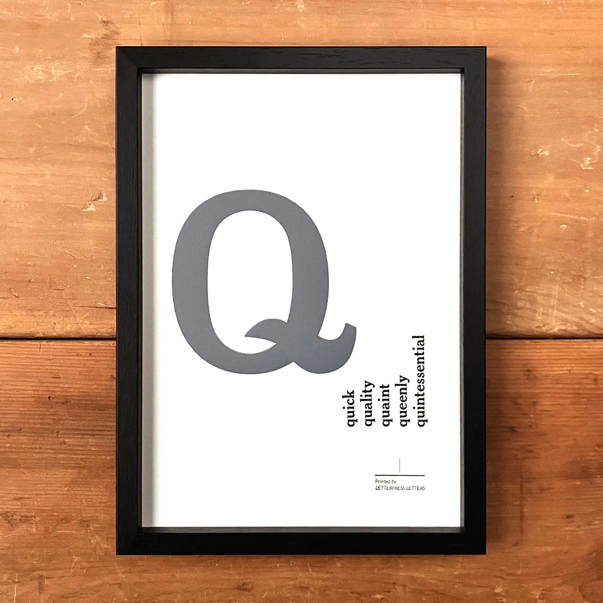 Alphabet Poster
