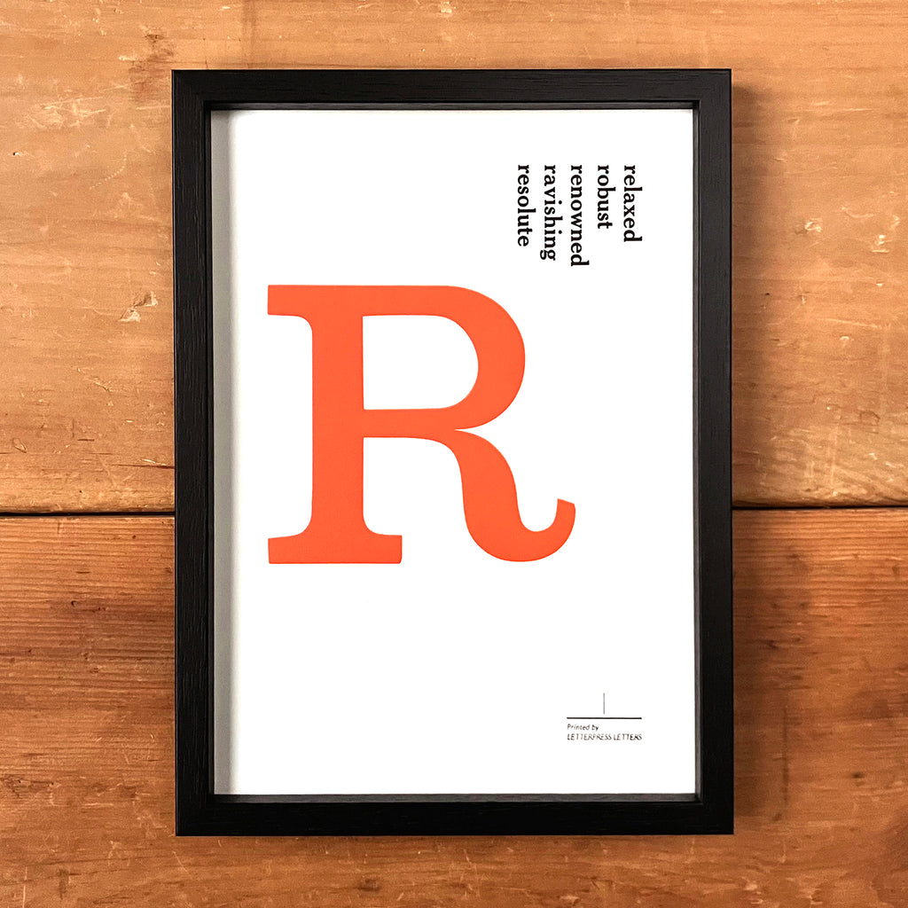 Alphabet Poster