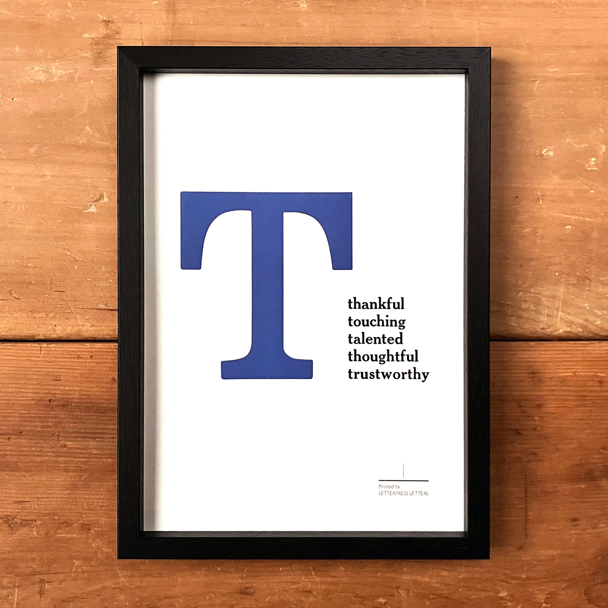Alphabet Poster