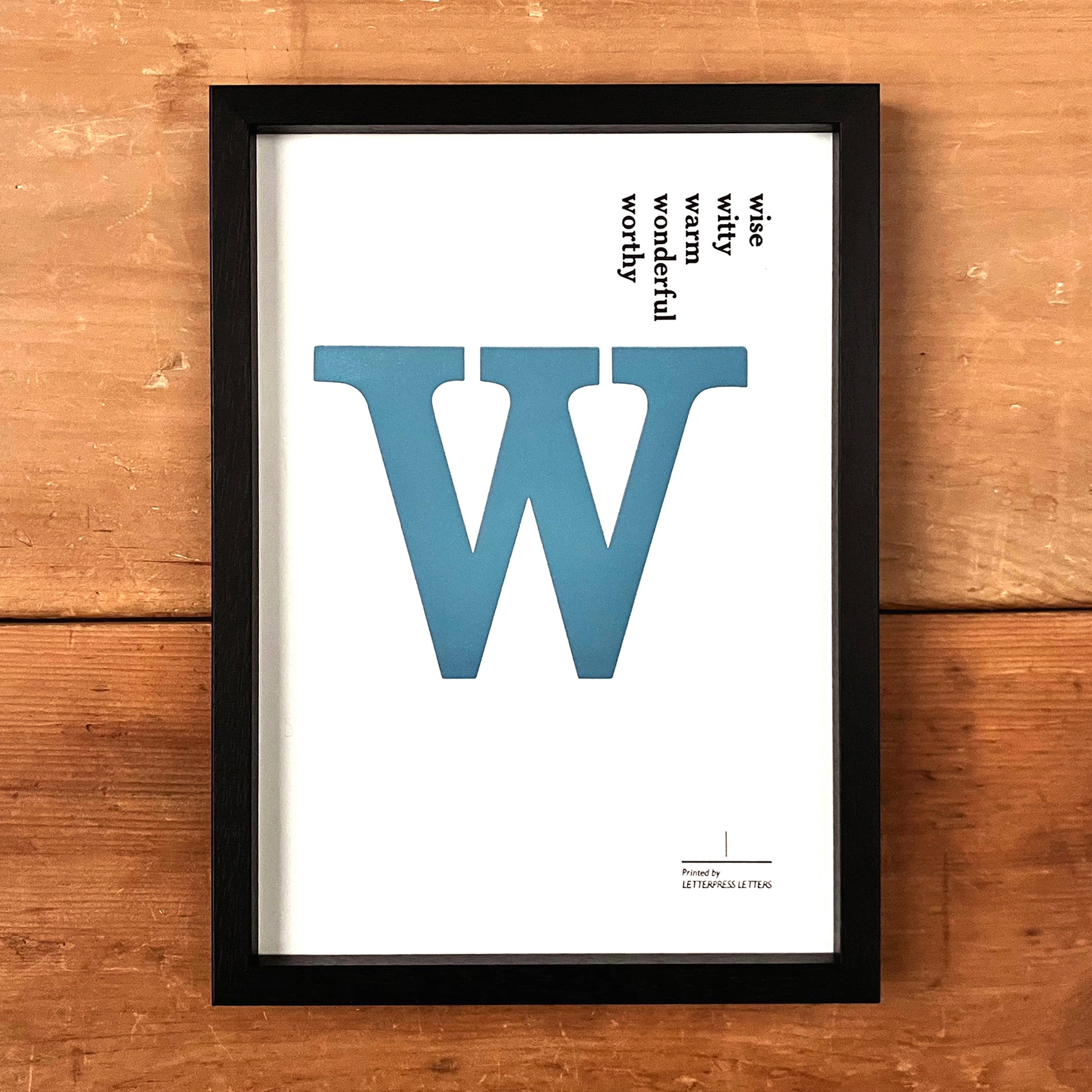 Alphabet Poster