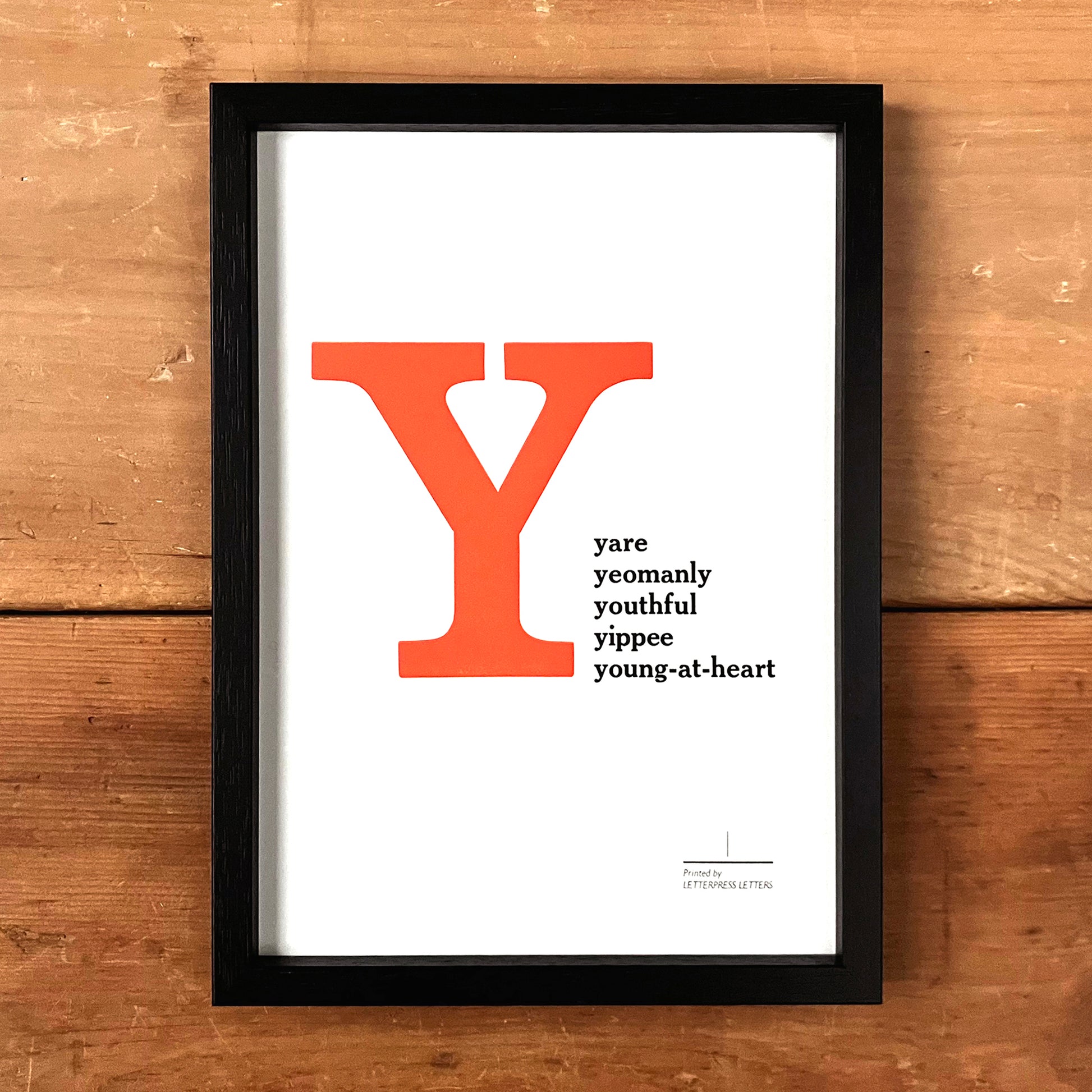 Alphabet Poster