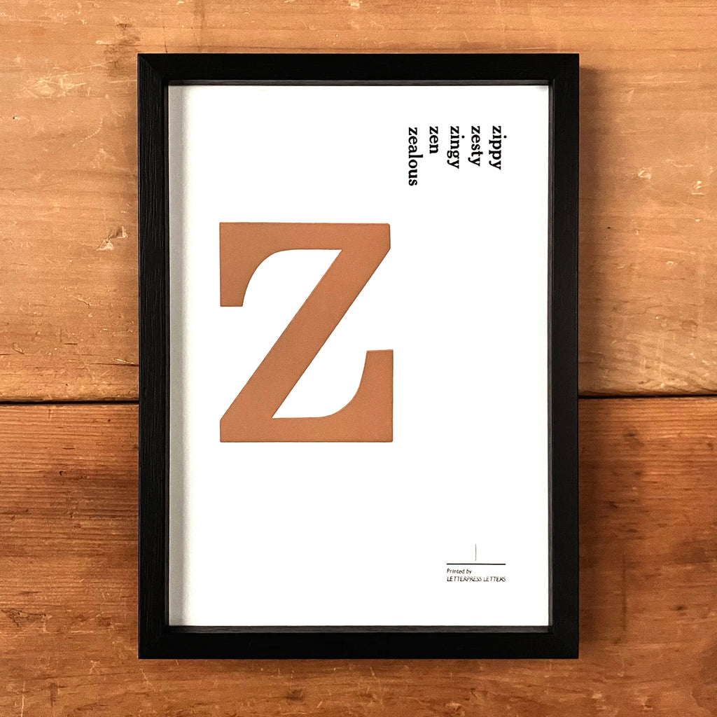 Alphabet Poster