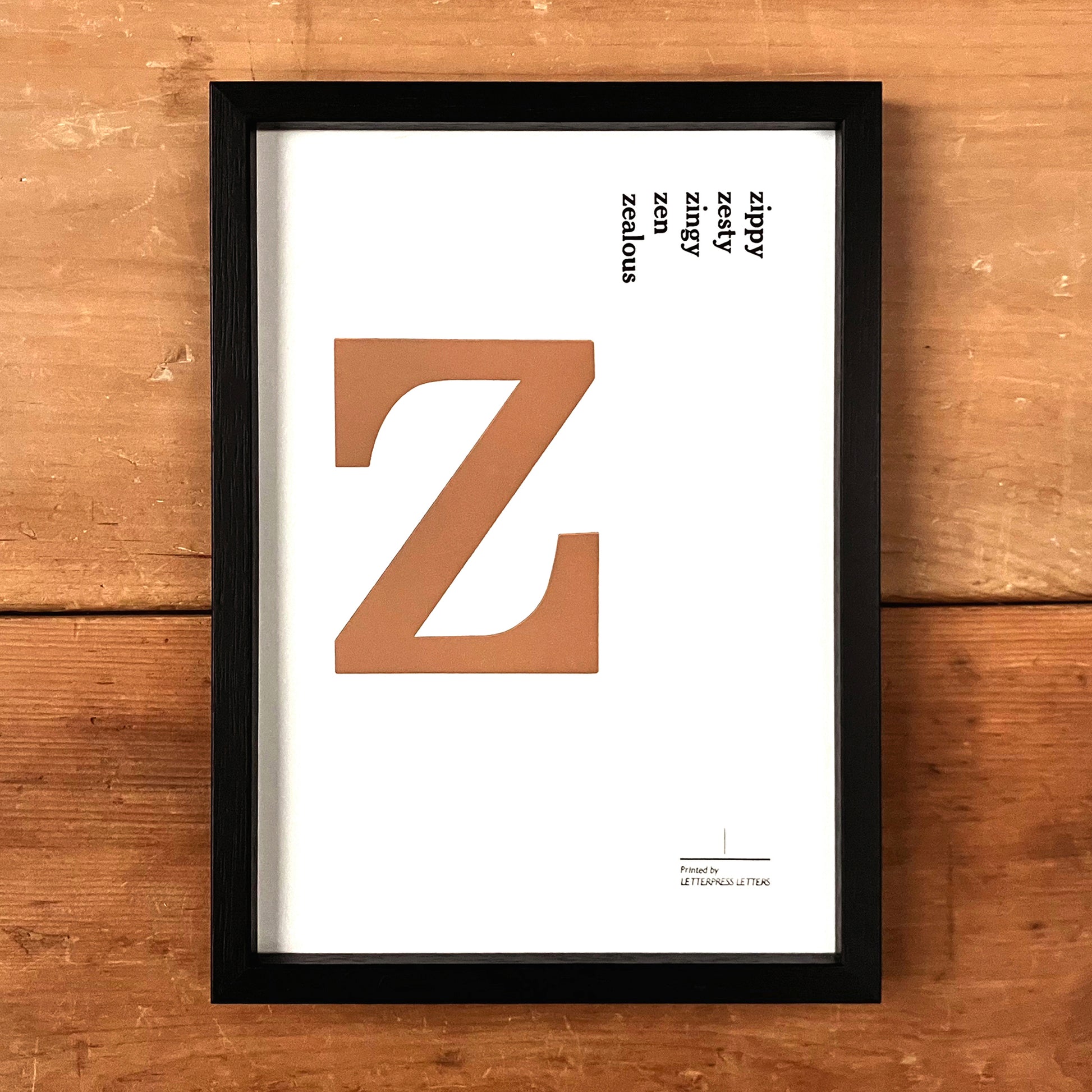 Alphabet Poster