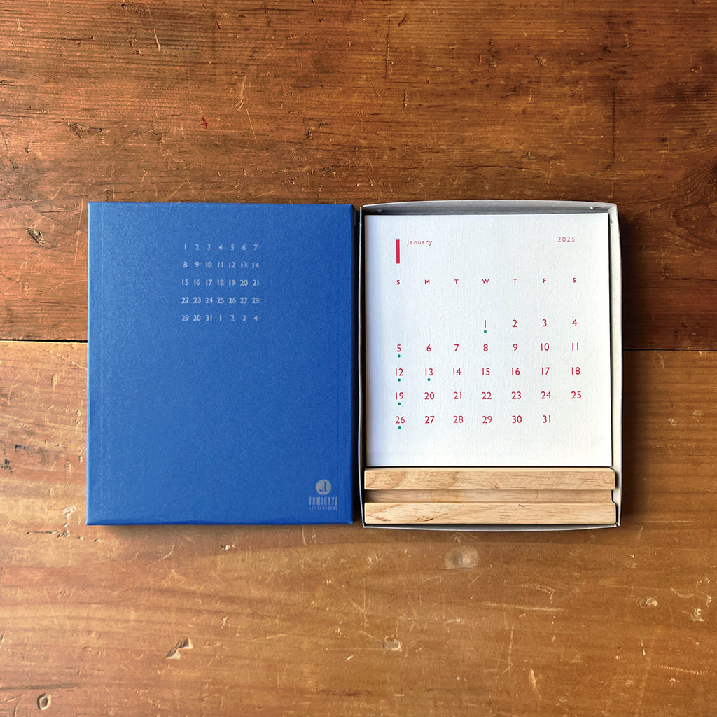 Letterpress Desk Calendar