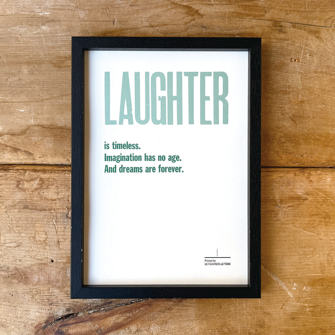 Double-type poster