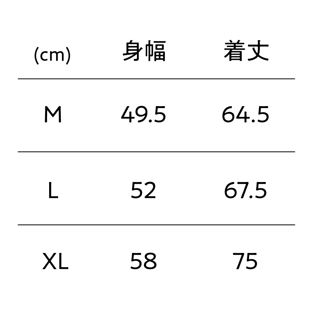 タイプフェイスTシャツ