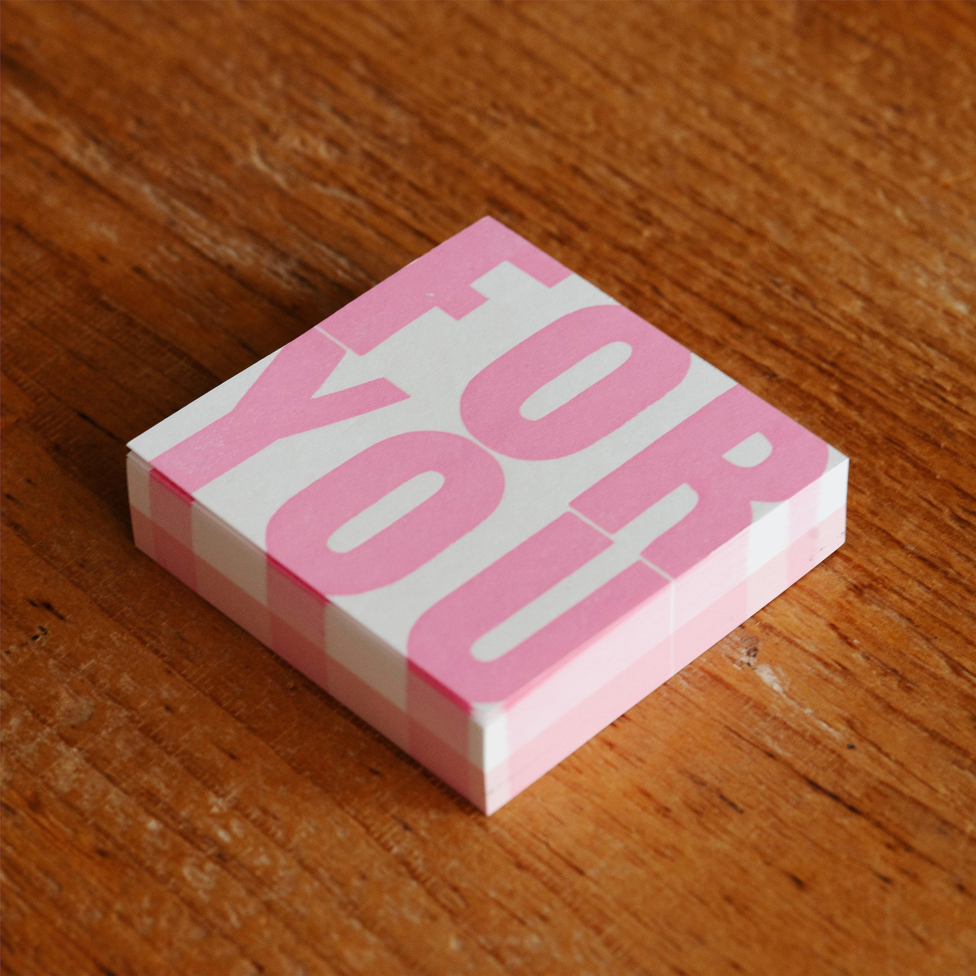 Letterpress Message Pad