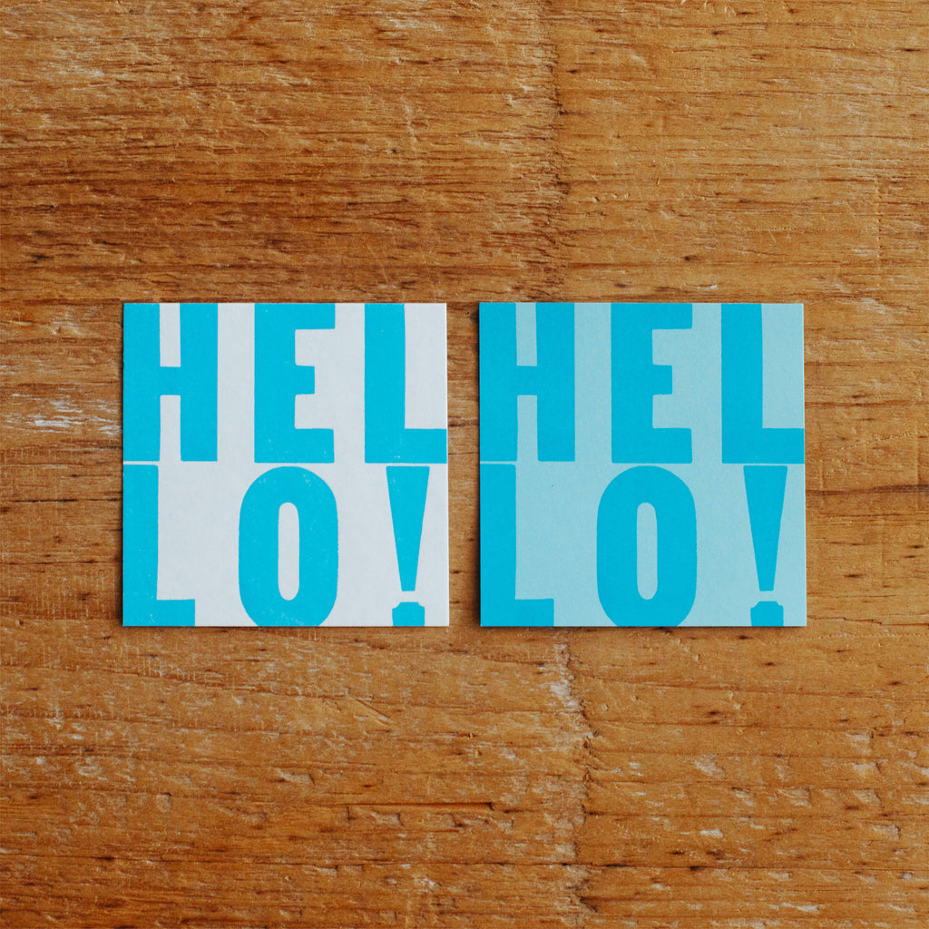 Letterpress Message Pad