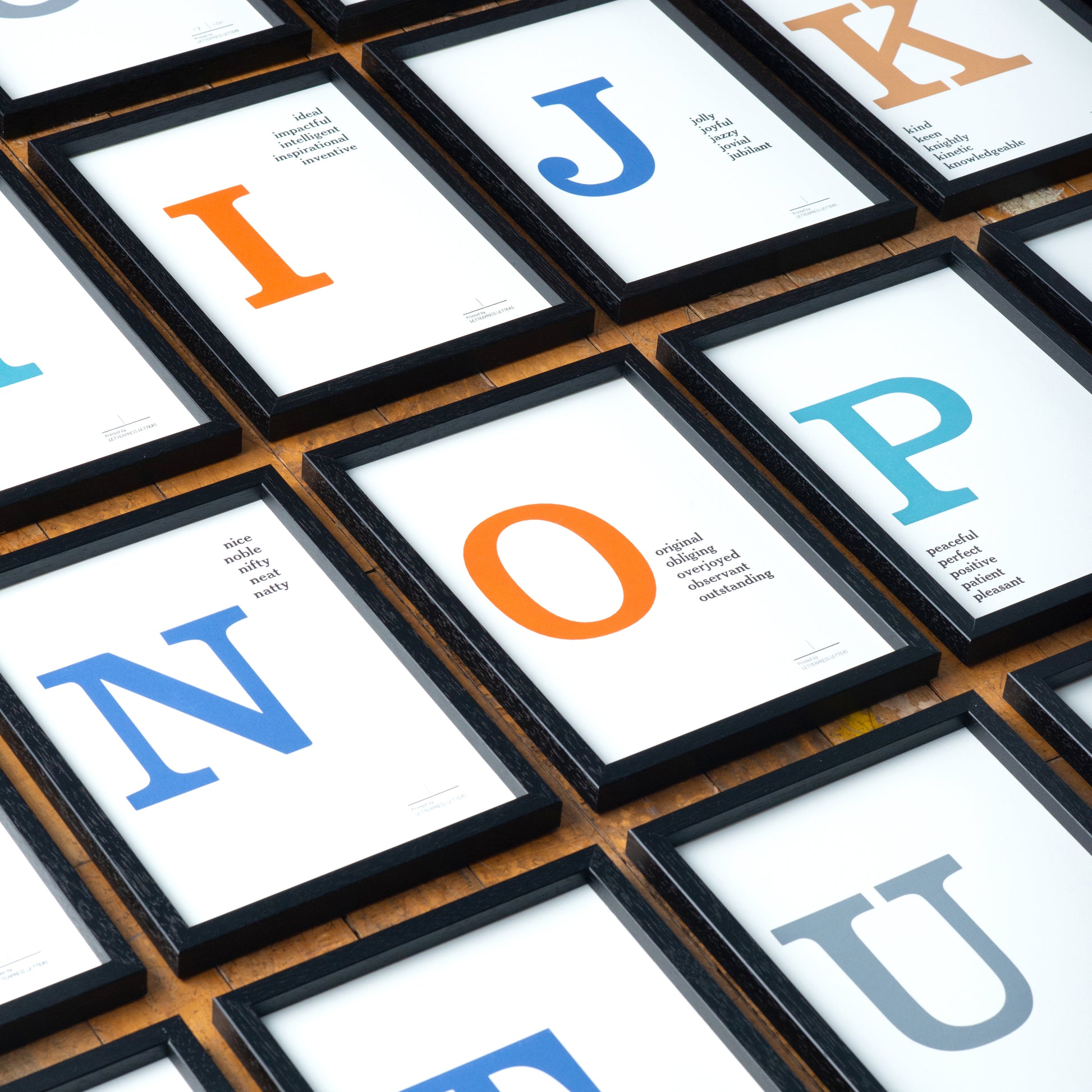 Alphabet Poster