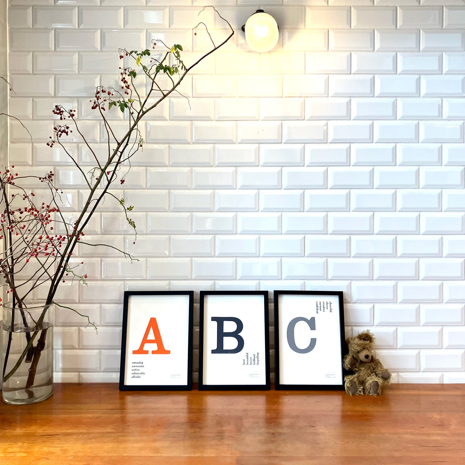 Alphabet Poster