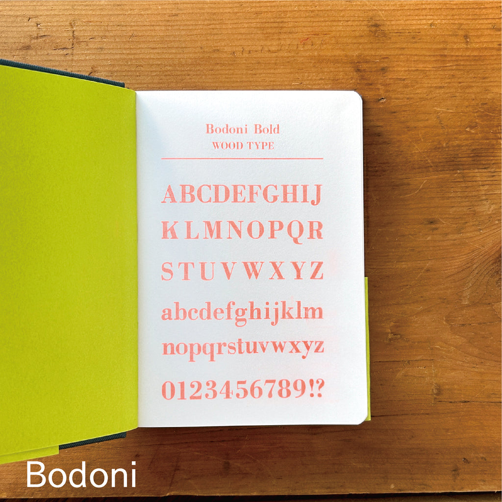 Typeface Note / Bodoni