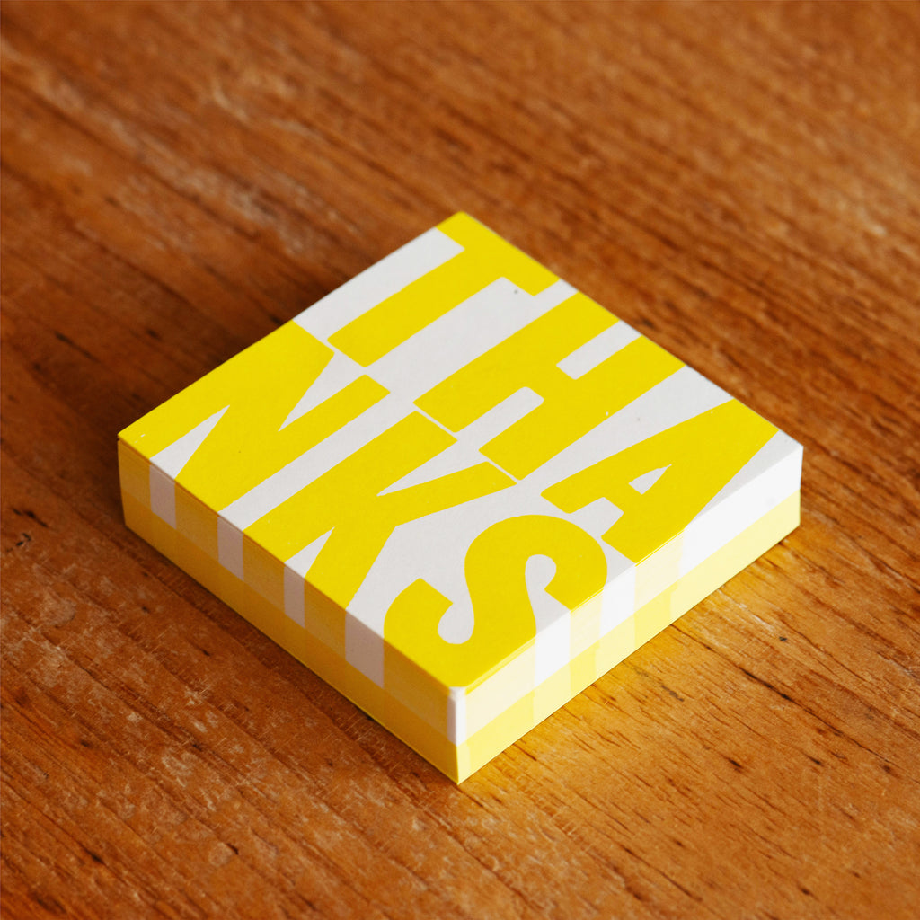 Letterpress Message Pad