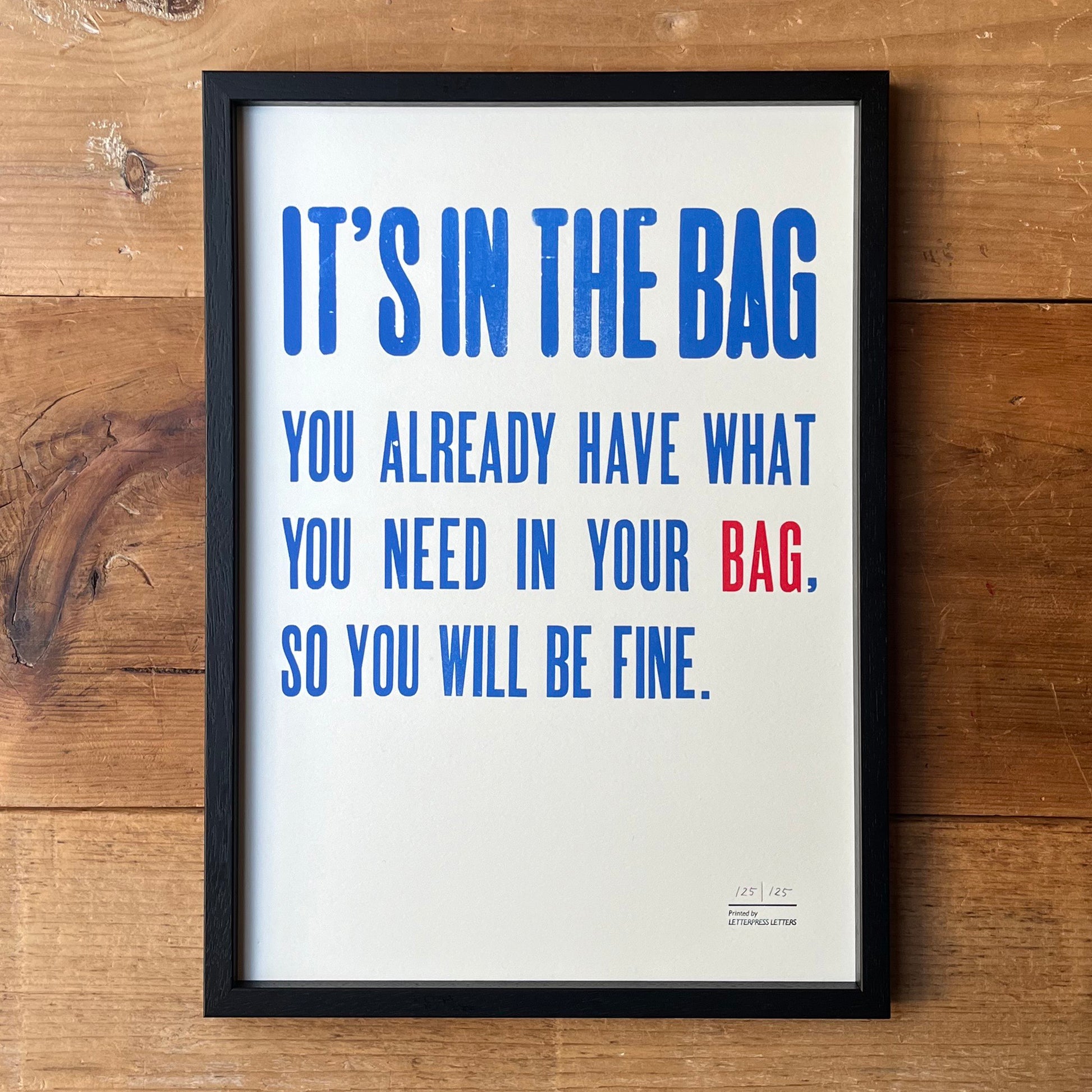 notabag poster