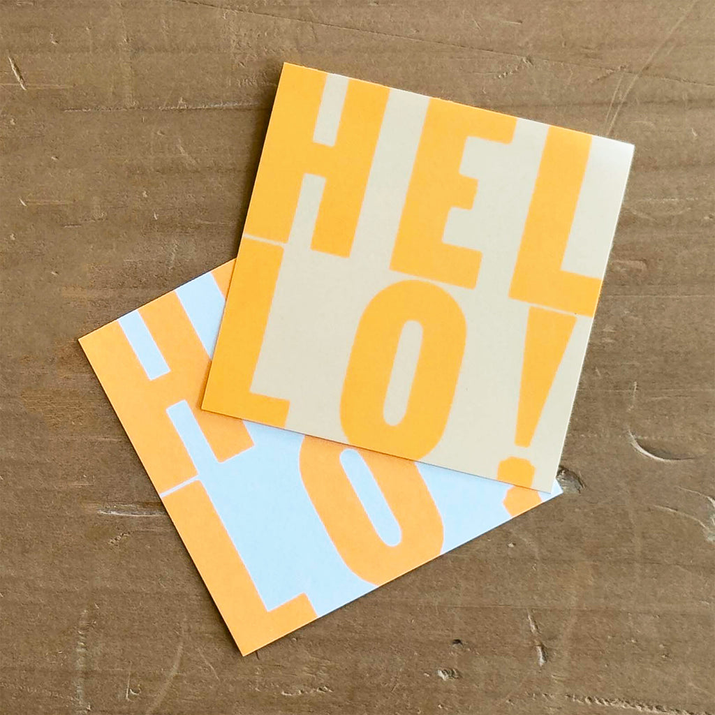 Letterpress Message Pad