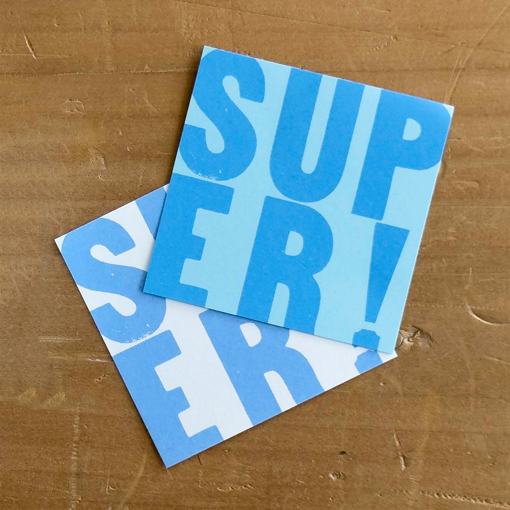 Letterpress Message Pad