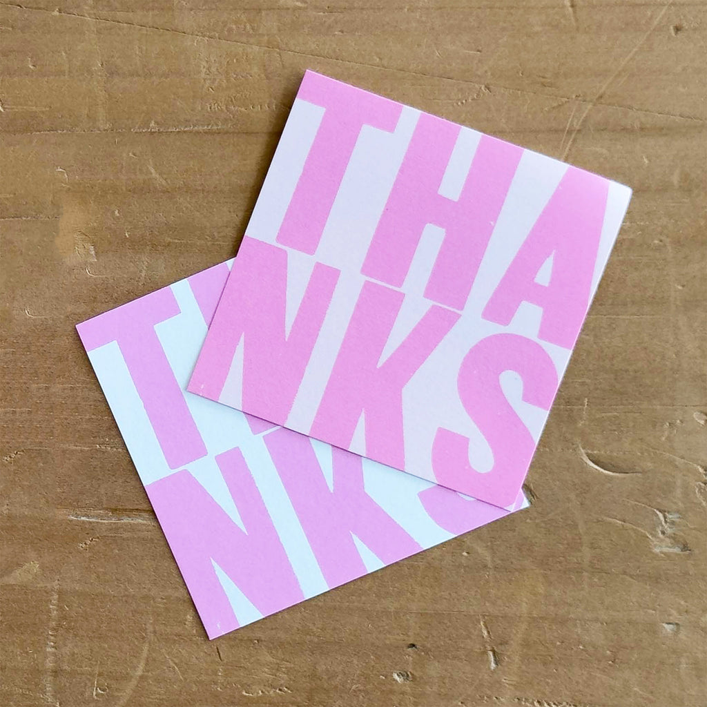 Letterpress Message Pad