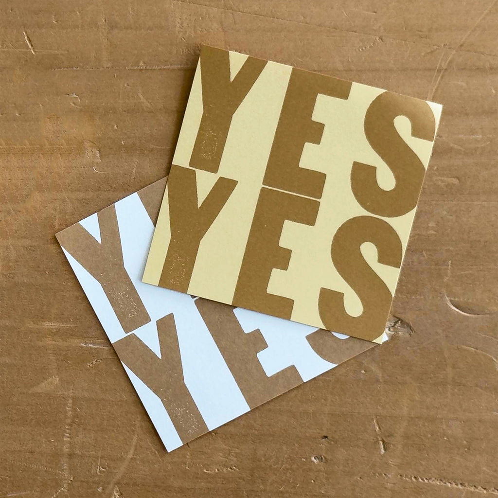 Letterpress Message Pad