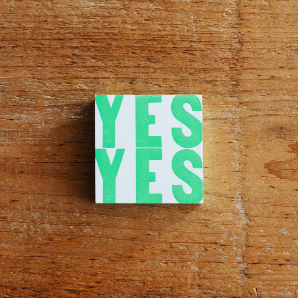 Letterpress Message Pad