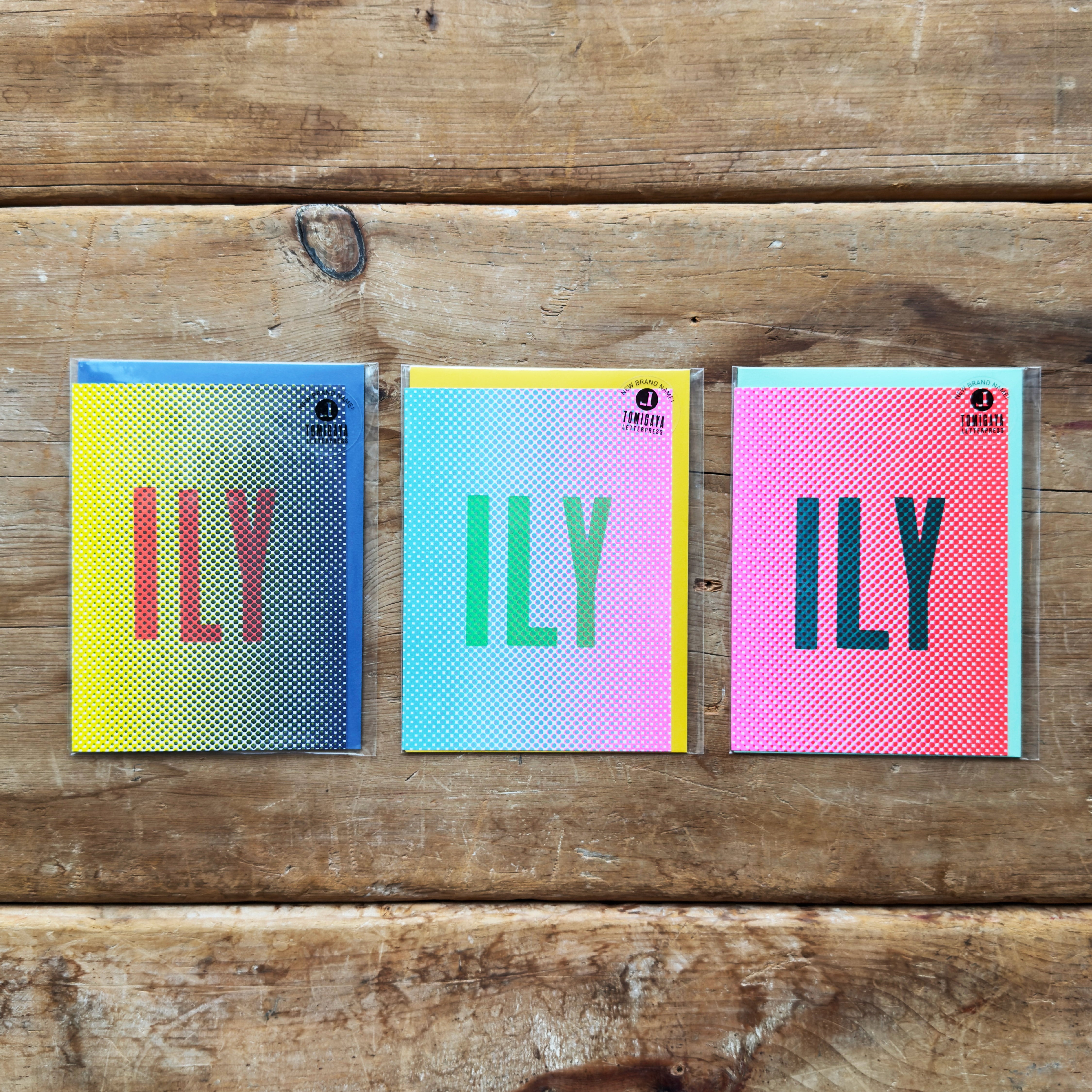 ILY (アイラブユー) カード – 富ヶ谷レタープレス