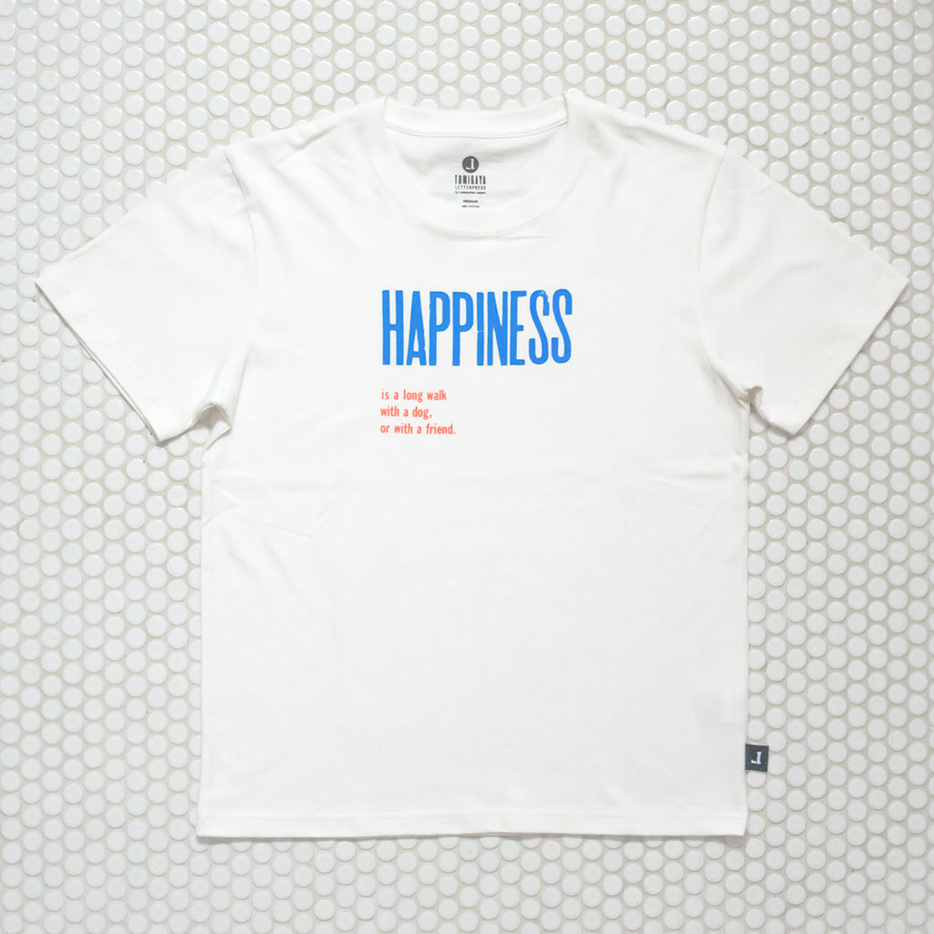 タイプフェイスTシャツ