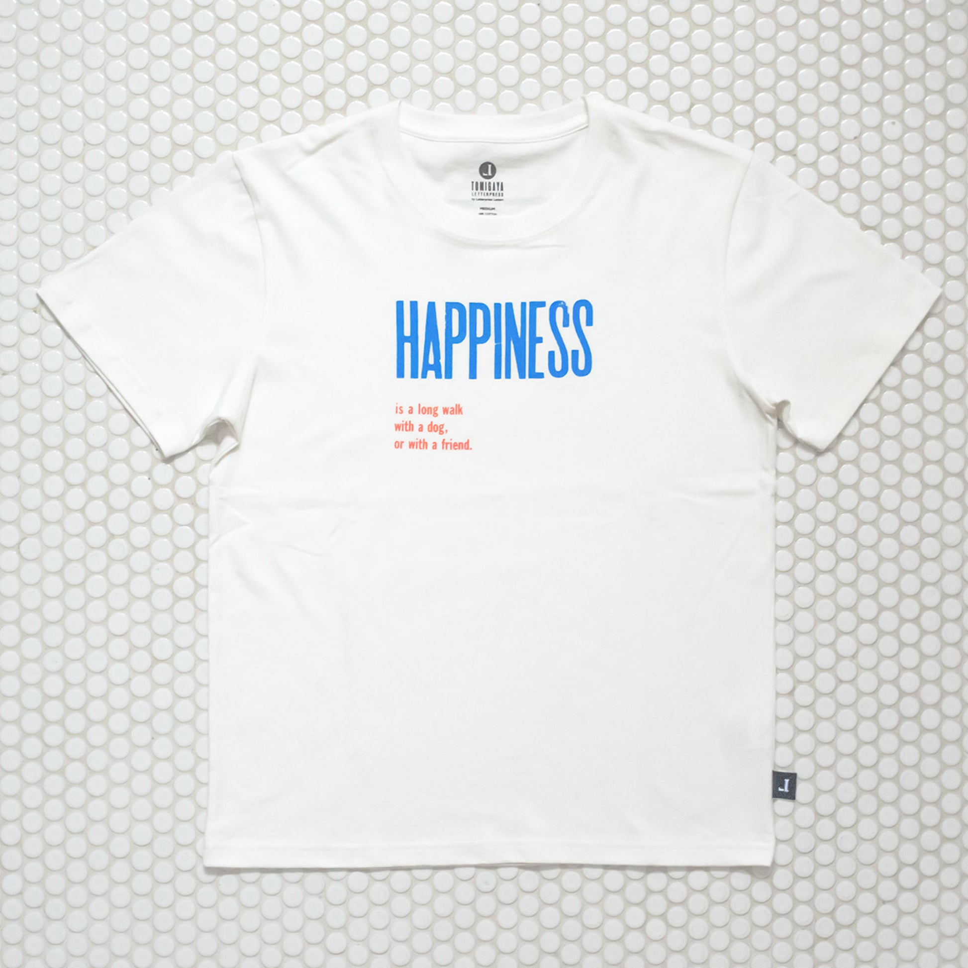 タイプフェイスTシャツ