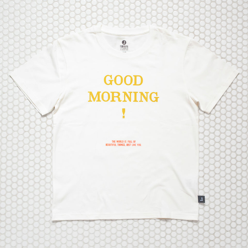 タイプフェイスTシャツ