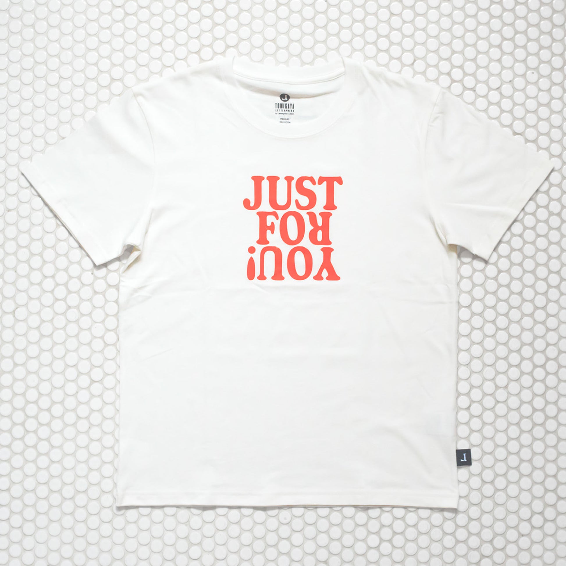 タイプフェイスTシャツ